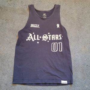 Blue All Star Tank Top for men - size medium
